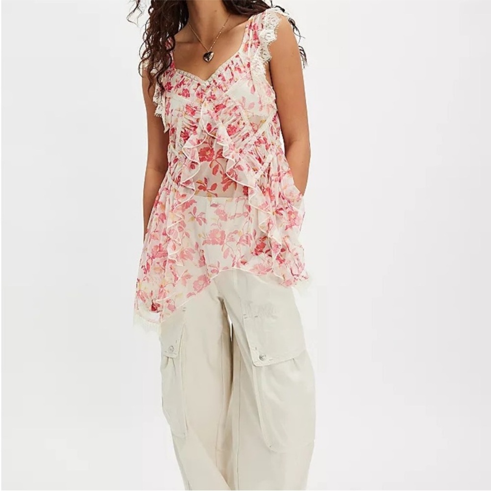 🔥🔥🆕FREE PEOPLE IVIE TUNIC/ IVORY COMBO - Picture 5 of 6